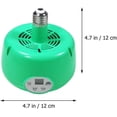 thumbnail image 2 of Lámpara de calefacción para mascotas, para gallineros, con temperatura ajustable, para criaderos de pollos, lagartos, tortugas, acuarios y serpientes, color verde, 2 of 5