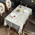 thumbnail image 2 of Spring Floral Table Cloth,Wrinkle Free Table Cover with Polyester,Waterproof Reusable Tablecloths for Easter Birthday Picnic Wedding (Rectangle,60x120inch), 2 of 6
