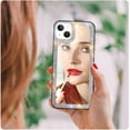 thumbnail image 4 of for iPhone 13 Mirror Case for Women with Bling Rhinestone, Stick on Mirror for Phone Case,Mirror Phone Cover That Can Be Used for Outdoor Makeup for Girl(Glitter Diamond Mirror), 4 of 16