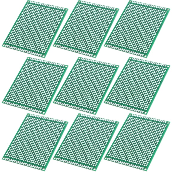 FRCOLOR 10pcs Solderable Board Circuit Board Pcb Project Circuit Board For Electronic Project 6x8cm