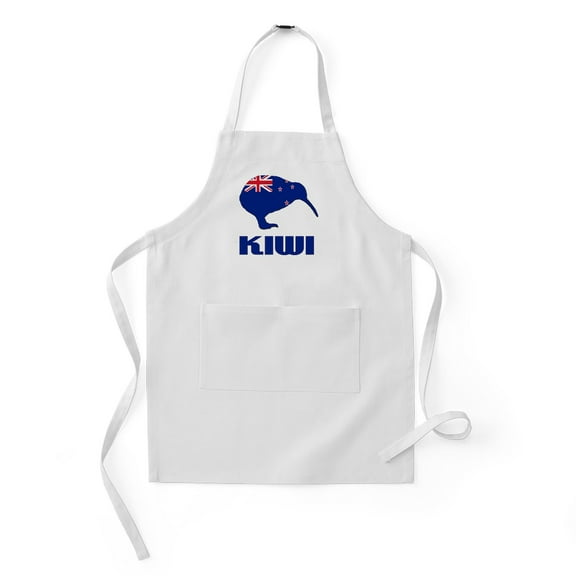 CafePress - Kiwi New Zealand W/Font - Kids Apron