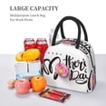 thumbnail image 5 of Fotbe Happy Mother's Day (3) Pattern Lunch Bag, Insulated Lunch Box, Small Leakproof Cooler Food Lunch Containers Reusable High Capacity Lunch Tote Bags for Work, Travel, Outdoor, 5 of 6
