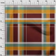 thumbnail image 2 of oneOone Silk Tabby Fabric Madras Check Print Fabric By The Yard 42 Inch Wide, 2 of 4