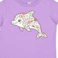thumbnail image 4 of Inktastic Cute Flowered Dolphin Girls Toddler T-Shirt, 4 of 5