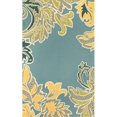 thumbnail image 1 of Liora Manne RVL23194703 Ravella 1947-03 Ornamental Leaf Bdr Wa 24 x 36 In. Wool Rugs, 1 of 1