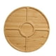 thumbnail image 4 of Bandeja De Servicio, Bandeja De Madera Decorativa Hecha A Mano Multiusos Para Bebidas De Desayuno De Mesa De Café Otomana Para El Hogar Cocina Apartamento Restaurante, 4 of 8