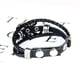 thumbnail image 4 of Pulsera de cuero sintético trenzado estilo punk con diseño de mariposa, langosta y árbol de la vida. segundo, 4 of 9