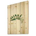 thumbnail image 2 of Designart 'Ancient Plant Life XVIII' Farmhouse Print on Natural Pine Wood, 2 of 5