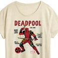 thumbnail image 3 of Marvel Deadpool - Blueprint - Women's Short Sleeve Graphic T-Shirt, 3 of 5