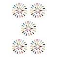 thumbnail image 3 of Transemion 100pack/lot Tassel For Keychain Accessories Trendy Fringe Detail Wide AssortedColor-Silver 5Set, 3 of 6