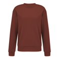 thumbnail image 3 of Dyfzdhu Long Sleeve T-shirt For Women Fashionable Casual Solid Color Pullover Sweatshirt Long Sleeved Sweatshirt Casual Top, 3 of 7