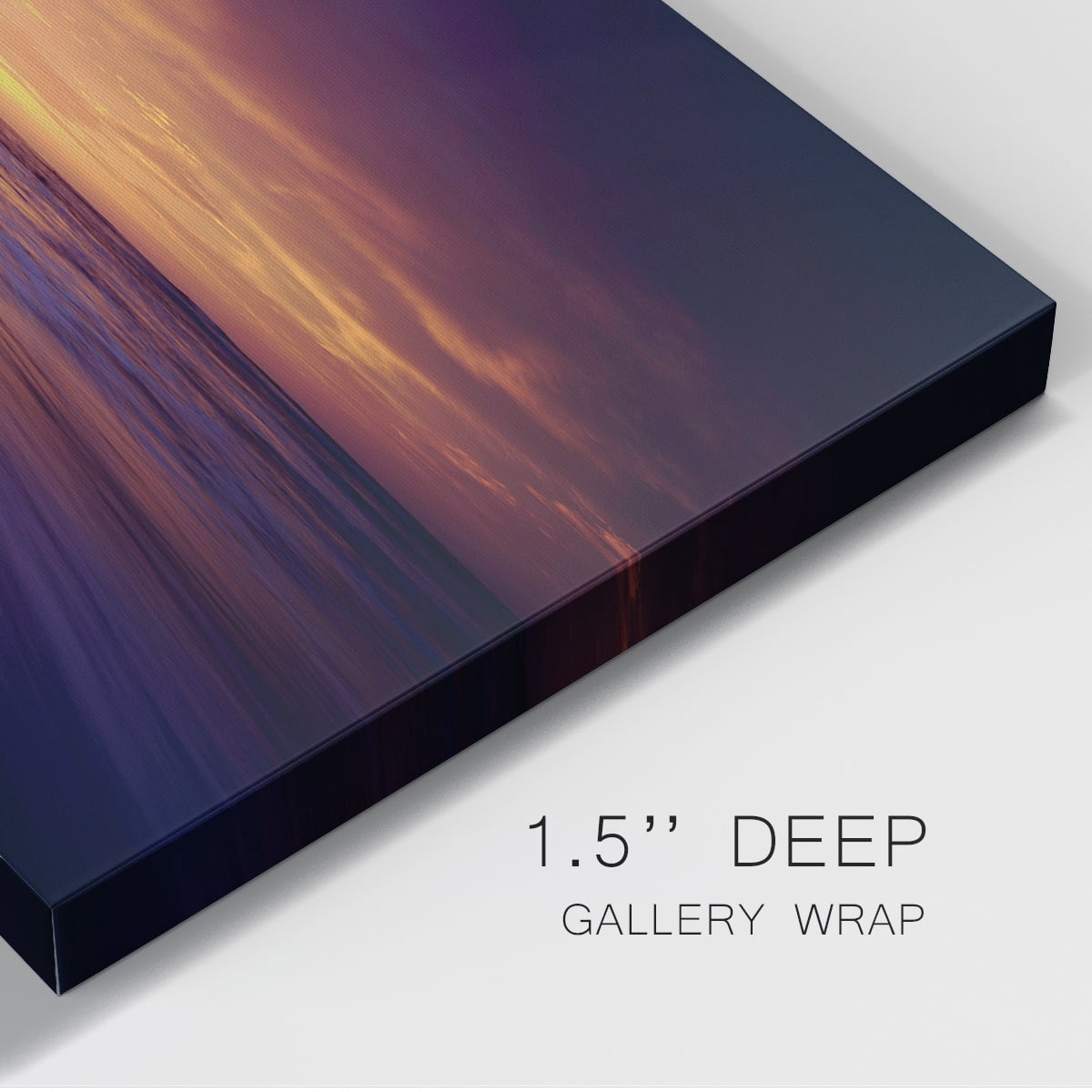 Wexford Home Regal Ocean Premium Gallery Wrapped Canvas, 8" x 12" - Ready to Hang