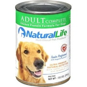 Natural Life Adult Complete Chicken Canned Dog Food, 13.2 Oz.