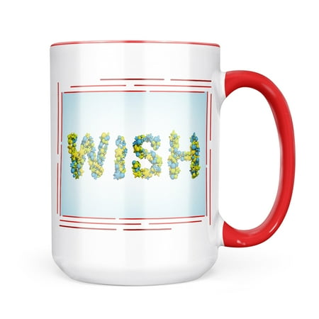 

Neonblond Wish Stars Green Blue Rendering Mug gift for Coffee Tea lovers