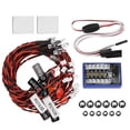thumbnail image 3 of Lampe Flash, Kit d'Éclairage 12 LED Simulation Plat pour Femmes Hommes pour HSP CC01 1/10 1/8 RC Voiture, 3 of 8