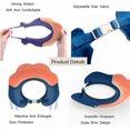 thumbnail image 3 of Toddler Shower Cap,Adjustable&nbsp; Shampoo Cap Silicone Waterproof Hair Washing Shield for Toddler Child, 3 of 5