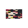 thumbnail image 2 of Kitchen Rugs and Mats Non Skid Washable Black Geometric Kitchen Mat and Rug Set,Floor Cushion Waterproof Rug,Rubber Backed Area Rugs for Kitchen Laundry, 2 of 7