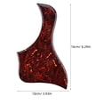 thumbnail image 2 of BESTYASH Para Guitarra Acústica Y Eléctrica Elegante Color Rojo Oscuro, 2 of 8