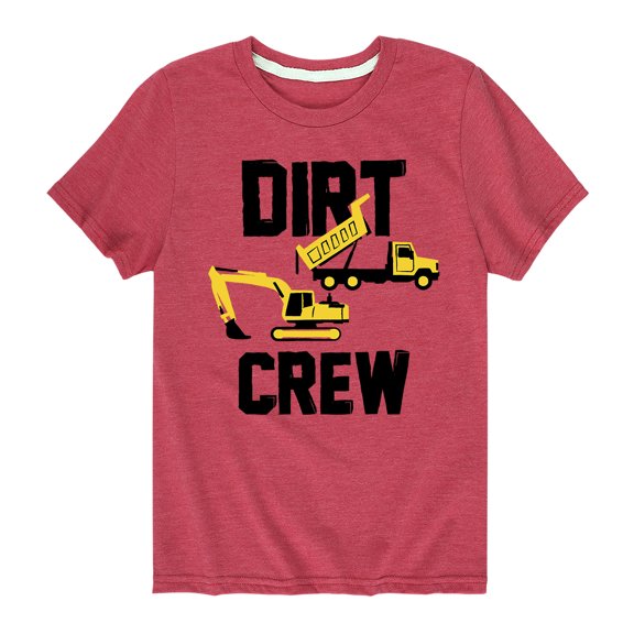 Instant Message - Dirt Crew - Toddler & Youth Short Sleeve Graphic T-Shirt