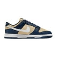 thumbnail image 3 of Nike Dunk Low Next Nature Midnight Navy Gold (Women's), 3 of 5