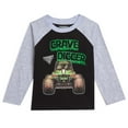 thumbnail image 2 of Monster Jam Little Boys 2 Pack Long Sleeve T-Shirts Toddler to Big Kid, 2 of 5