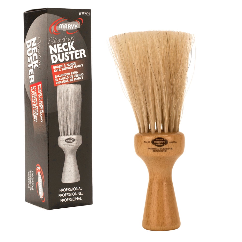 Marvy No. 58 Horse Hair Bristle Stand Up Wooden Handle Neck Duster