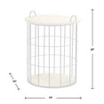 thumbnail image 5 of FirsTime & Co. Table d'Appoint de Rangement pour Panier Arborfield, 23.25"H x 19"D, Espresso Léger Rustique, Noir, 5 of 5