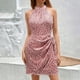 thumbnail image 1 of WILLBEST Vestidos de Verano para Mujer 2025, Moda de Verano para Mujer, Nuevo Vestido Corto Floral sin Mangas con Cremallera Grande, 1 of 3