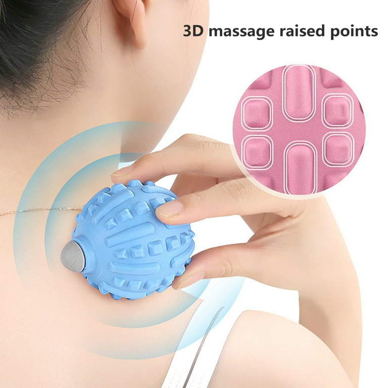 Vibrating Massage Ball High-Intensity Pain Relief Physical Therapy Deep  Tissue Muscle Massager Fascia Ball
