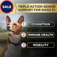 thumbnail image 2 of Purina Pro Plan AdvantEDGE Senior Support Plus Small Breed Shredded Blend Chicken and Rice Formula Dry Dog Food 12 lbs., 2 of 2