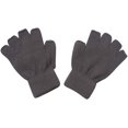 thumbnail image 1 of Unisex Warm Half Finger Stretchy Knit Fingerless Gloves, 1 of 3