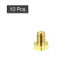 thumbnail image 3 of Unique Bargains Brass Hex Bolts, M6x8mm 10 Pack Fully Thread Grade 4.8 Machine Screws, 3 of 4