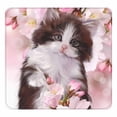 thumbnail image 2 of SUNENAT Cats Funny Animal Womens Wallet Clutch Purse Ladies Phone Card Bag with Strap, 2 of 4