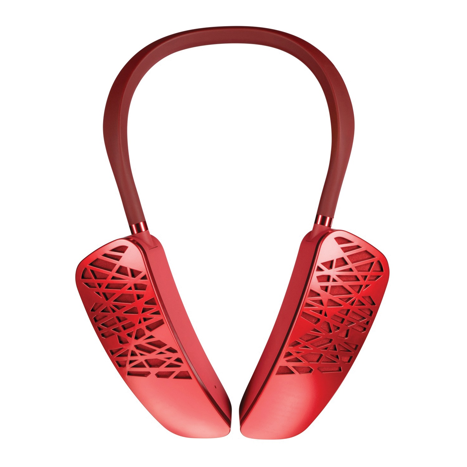 Cleer HALO1VCREDWW Halo Smart Wearable Bluetooth Neck Speaker With Google Assistant (Red)