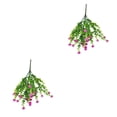 thumbnail image 3 of Billuyoard Flor artificial para la decoración del hogar - Aspecto realista Decoración de loto de plástico de bajo mantenimiento Loto Loto 2Conjunto, 3 of 6