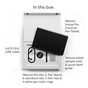Wacom Intuos Pro Digital Graphic Drawing Tablet for Mac or PC, Medium, (PTH660)