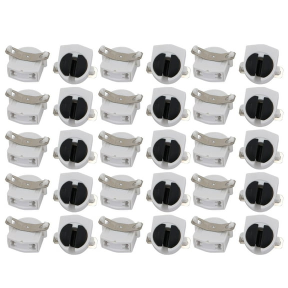30pcs F288A 500V 2A G5 Base Light Socket T5 Fluorescent Tube Lamp Holder