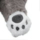 thumbnail image 4 of Lovely Stuffed Dog Doll Grey White Decompression Cute Dog Plush Toy for Reducing Stress Office, 4 of 4