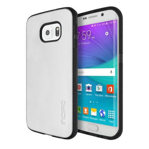 Incipio SA630FBLK Octane Case for Samsung Galaxy S6 Edge - Frost/Black