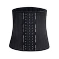 thumbnail image 5 of Entrenador de cintura para sudor para mujer, corsé de entrenamiento de grasa de barriga inferior, cinturón deportivo, moldeador de cuerpo XXL, 5 of 5