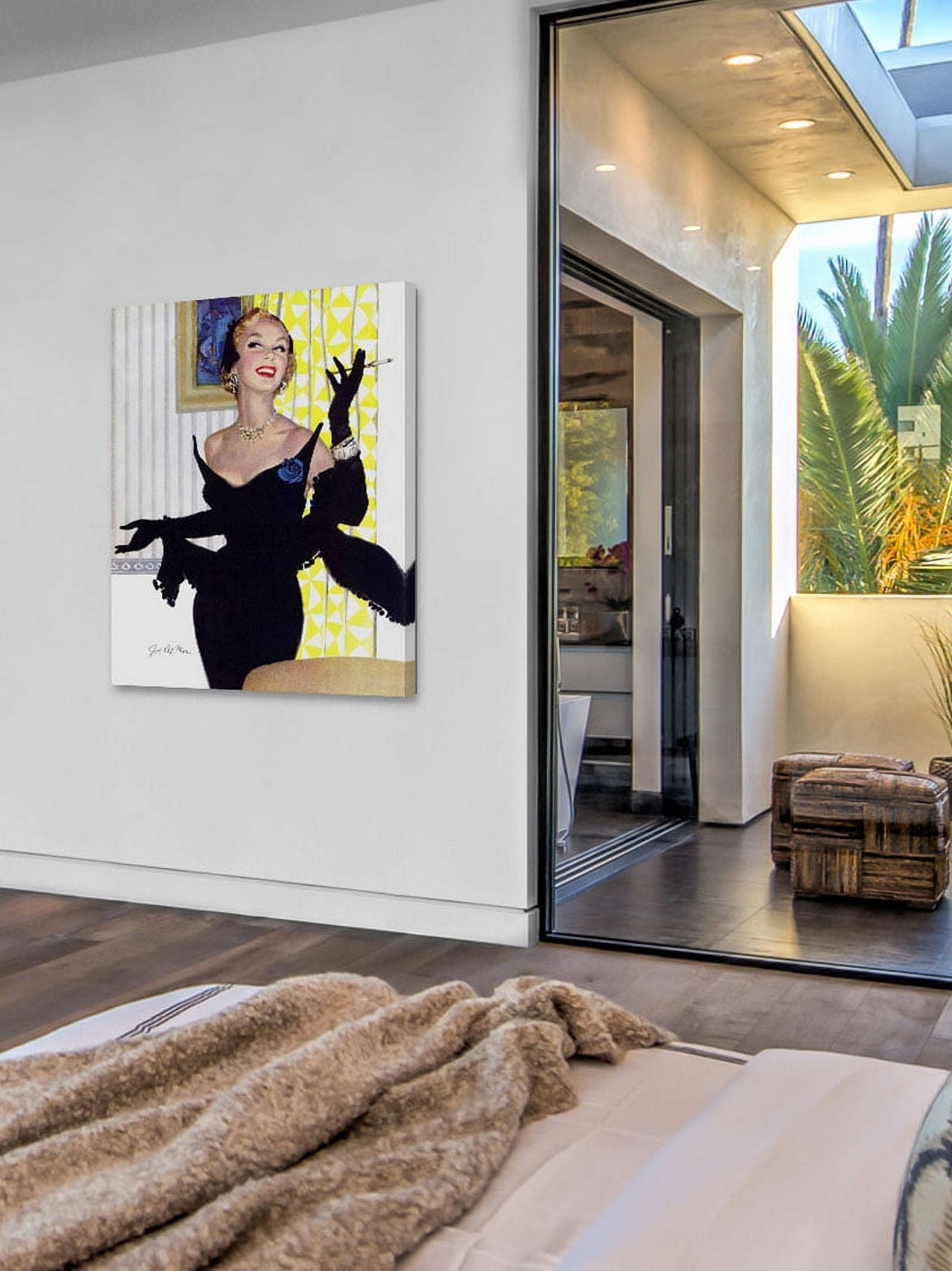Marmont Hill "Clever Women Are Dangerous Too" by Joe de Mers Painting Print on Canvas