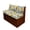 Lemon, variant on Uourmeti RV Dinette Cushion Covers Purple Rose Floral RV Couch Covers for Sofa Bed 2 Pack Camper Cushion Covers Dinette Booth Set RV Must Haves