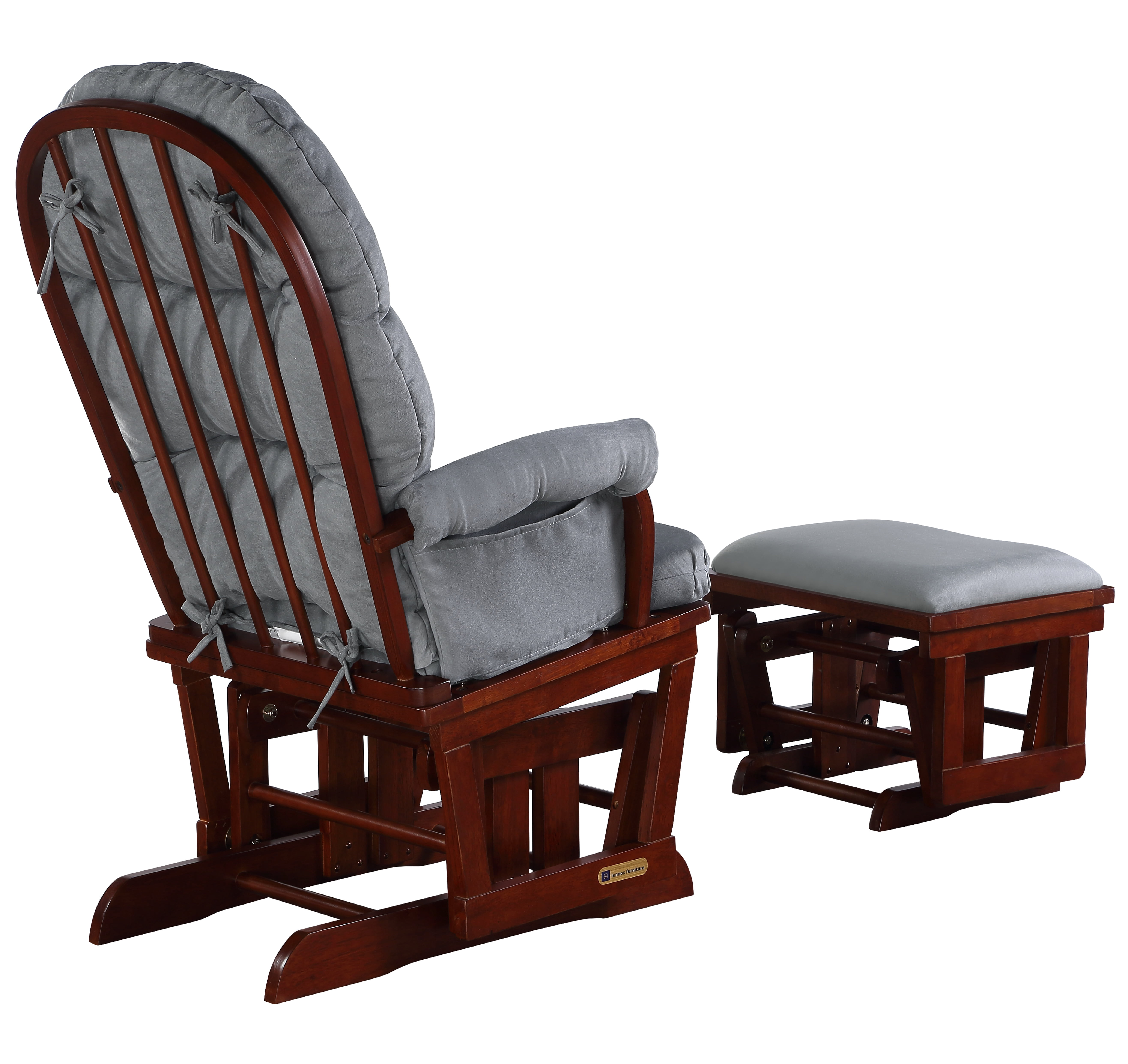 cherry glider rocker