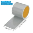 thumbnail image 2 of Uxcell Gaffers Tape, Waterproof Gaffer Floor Tape No Residue Non-Reflective Easy Tear Silver 3" x 11 Yards, 2 of 6