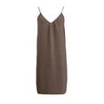 thumbnail image 4 of Afdoent Dresses For Women Design Sleeveless Open Back Loose Fit Casual Dress Robe Homewear Midi Dress Beach Vacation Clothes, 4 of 8