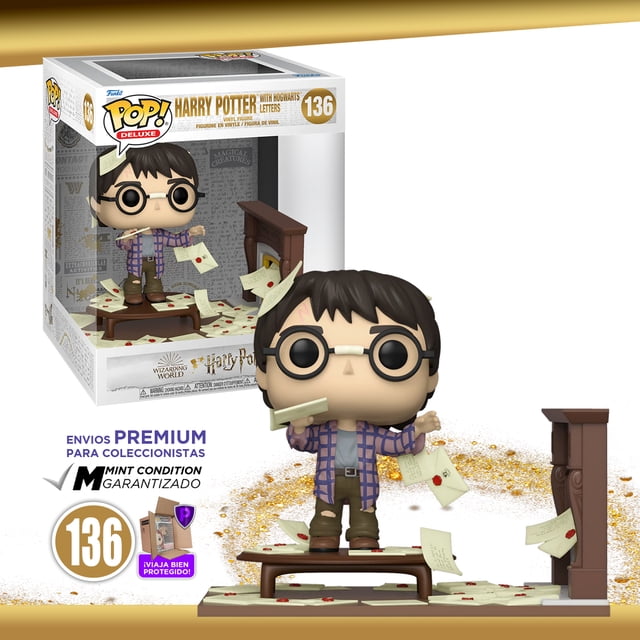 Funko Pop Harry Potter Cartas De Hogwarts #136 Figura Grande Exclusivo Original Funko Harry Potter Hogwarts Letters Deluxe