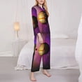 thumbnail image 3 of Sikiie Planets And Stars Pajamas for Women Set, Womens Pajama Sets, Lounge Sets for Women, 2pjs for Women-Medium, 3 of 7