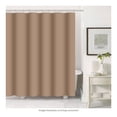 thumbnail image 3 of Cortina Home Creations de Baño Peva con 12 Ganchos de Plástico Café, 3 of 3
