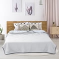thumbnail image 2 of Lightweight Ice Silk Summer Quilt Breathable Cooling Throw Blanket Machine Washable 230cm / 90.55in for Home Bedroom Sleeping Men Women Multicolor Style E 1pc, 2 of 6