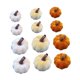 thumbnail image 3 of 12 Calabazas Artificiales de Terciopelo, Calabazas de Espuma, Decoración de Mesa Otoñal, Calabazas de Tela, Calabazas Pequeñas para El Comedor, 3 of 8